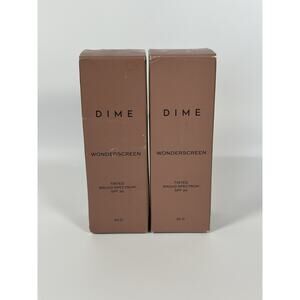 2-Pack‎ DIME Wonderscreen Tinted Shade 3 SPF 30 Mineral Sunscreen 50g Each – New